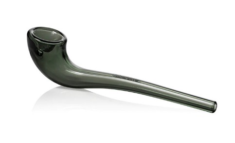 Photograph of product: 6" Grav Gandalfini Glass Pipe (Smoke)