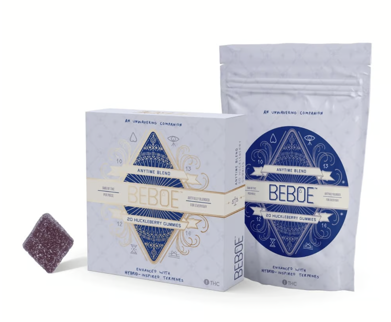 Photograph of product: Huckleberry Anytime Hybrid | Gummies [20pk x 5mg]