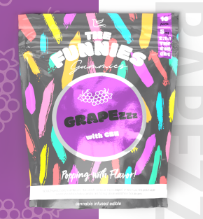 Photograph of product: Grapezzz - 2:1:1 (TH-oui/CBN/CBG) | Gummy 10-Pack