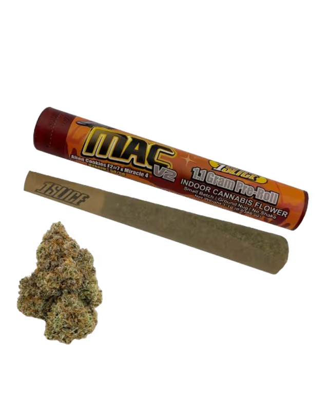 Photograph of product: 1SLICE Mac V2 Preroll 1.1g