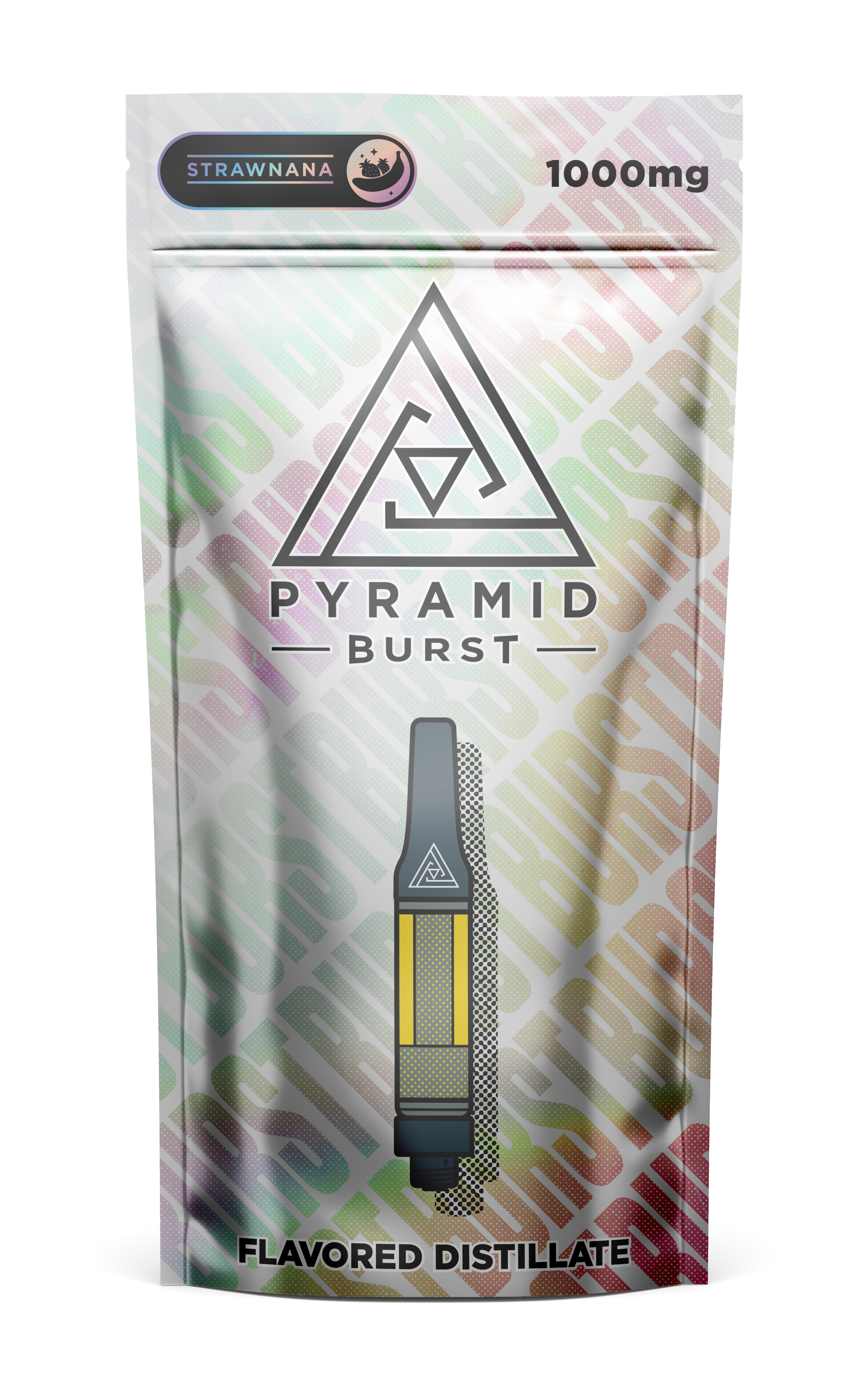 Photograph of product: Burst Cartridge 1000mg -Strawnana
