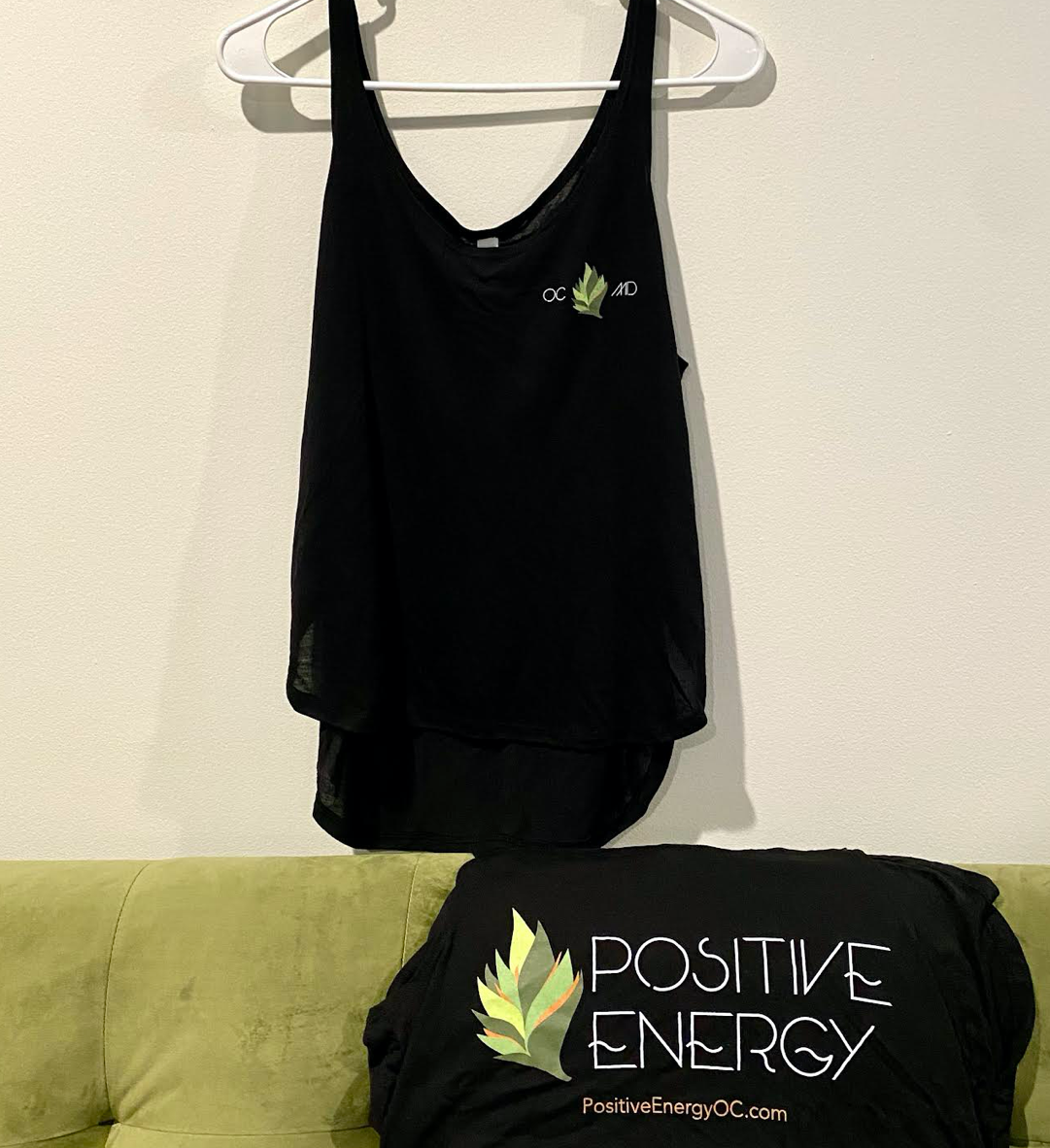 Photograph of product: Positive Tank - Black - M