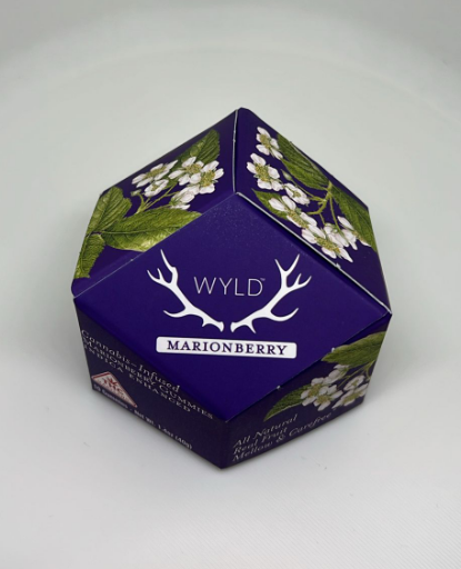 Photograph of product: WYLD (Oui'd Enhanced) Marionberry Gummies TH-oui 100mg