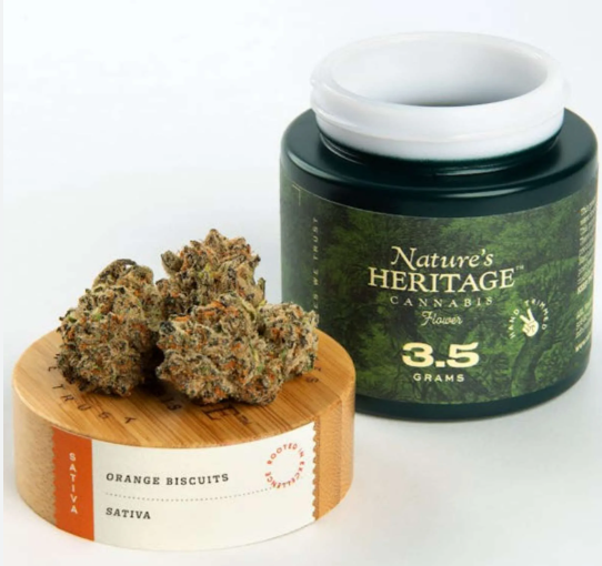 Photograph of Product: Orange Biscuits | 3.5g