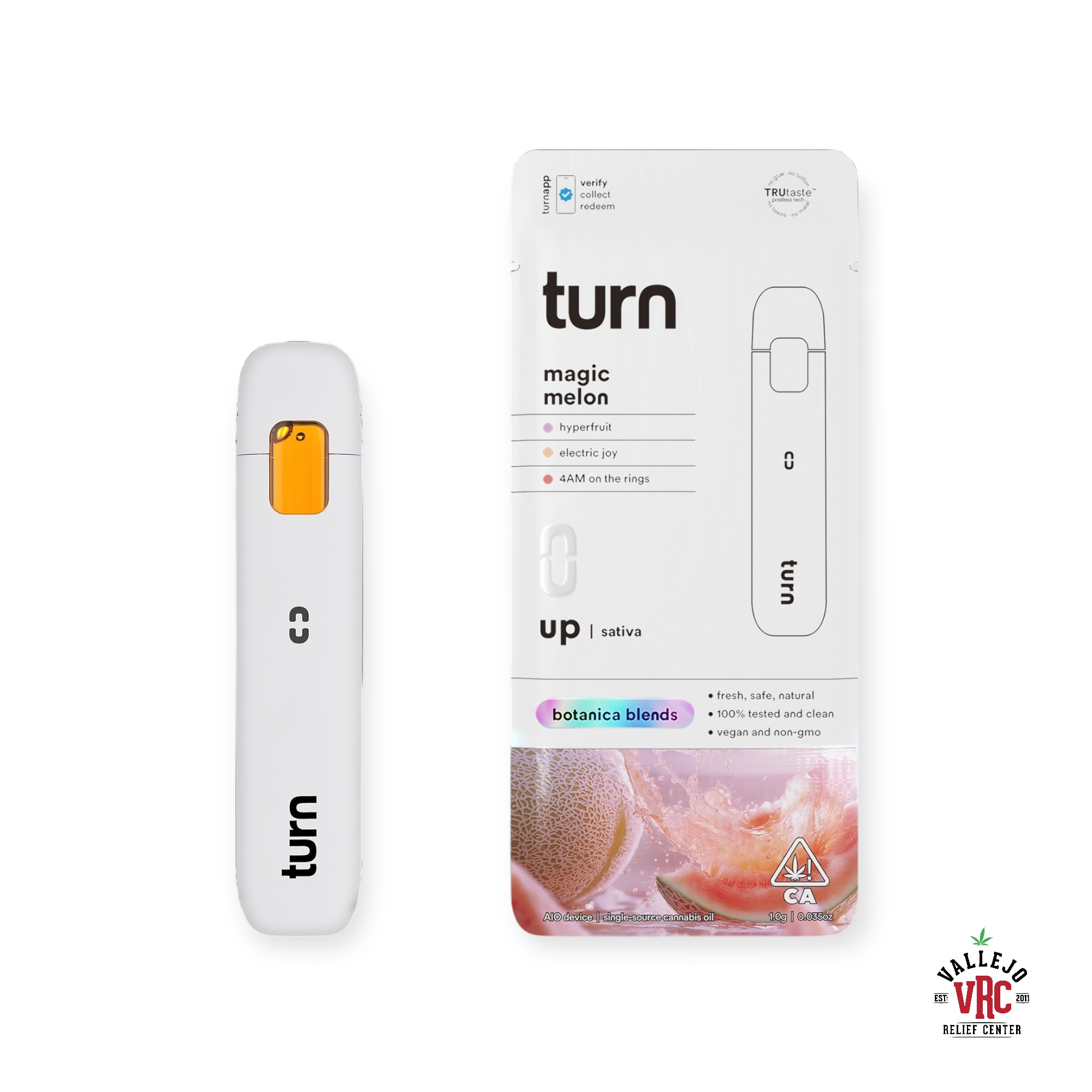 Photograph of product: MAGIC MELON 1G DISPOSABLE