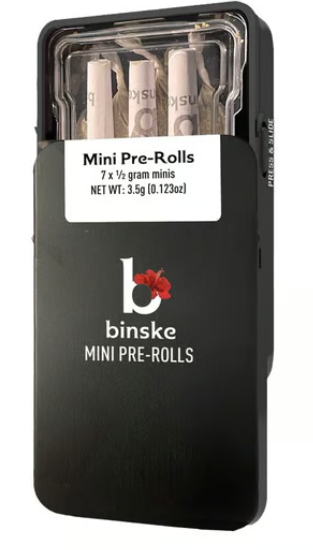Photograph of product: Binske | Octane Mint Sherb | 7pk/3.5g