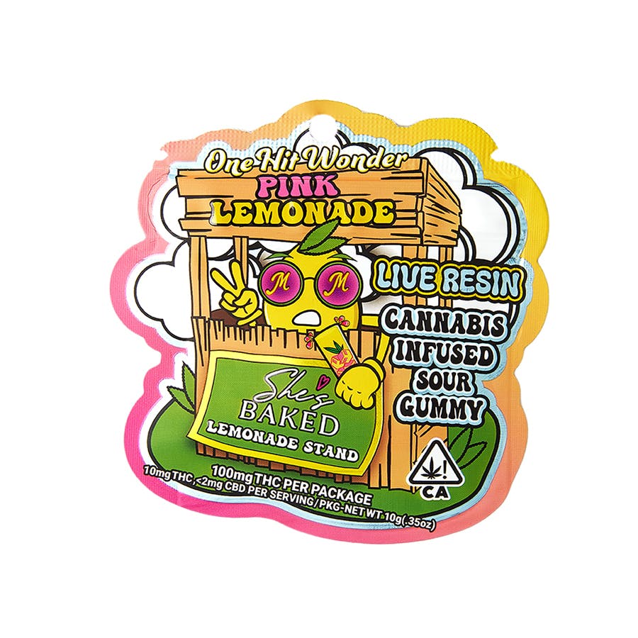 Photograph of product: ONE HIT WONDER - PINK LEMONADE 100MG