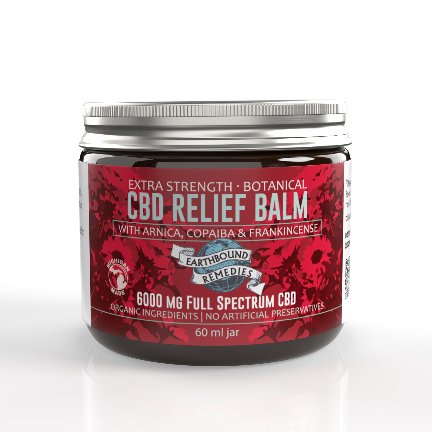 Photograph of product: Earthbound Remedies - Extra Strength Salve- 3000mg CBD