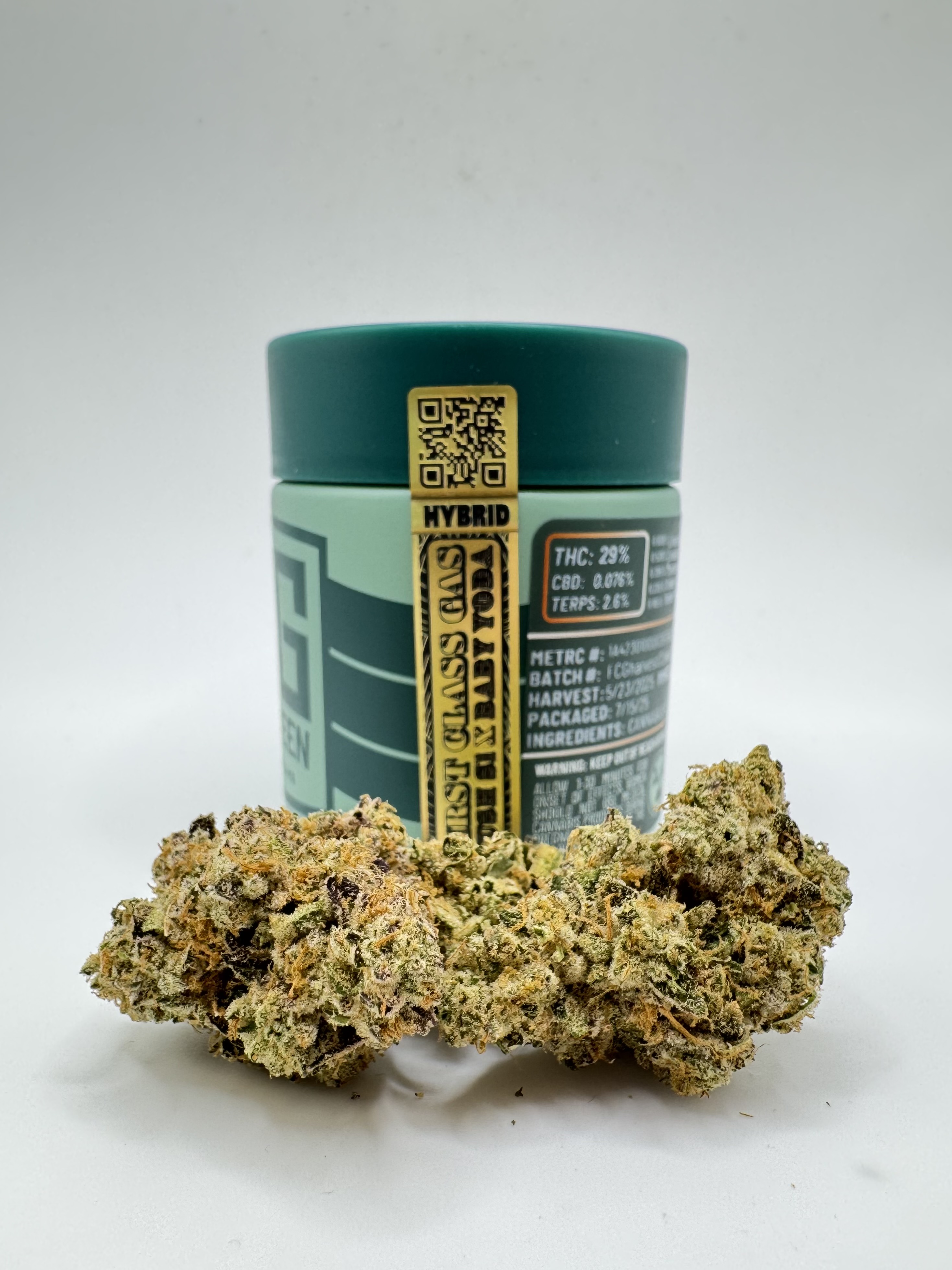 Photograph of product: First Class Gas Flower - 3.5g