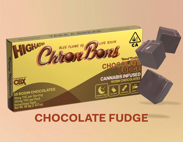 Photograph of product: 10PK Chocolate Fudge ChronBons - 