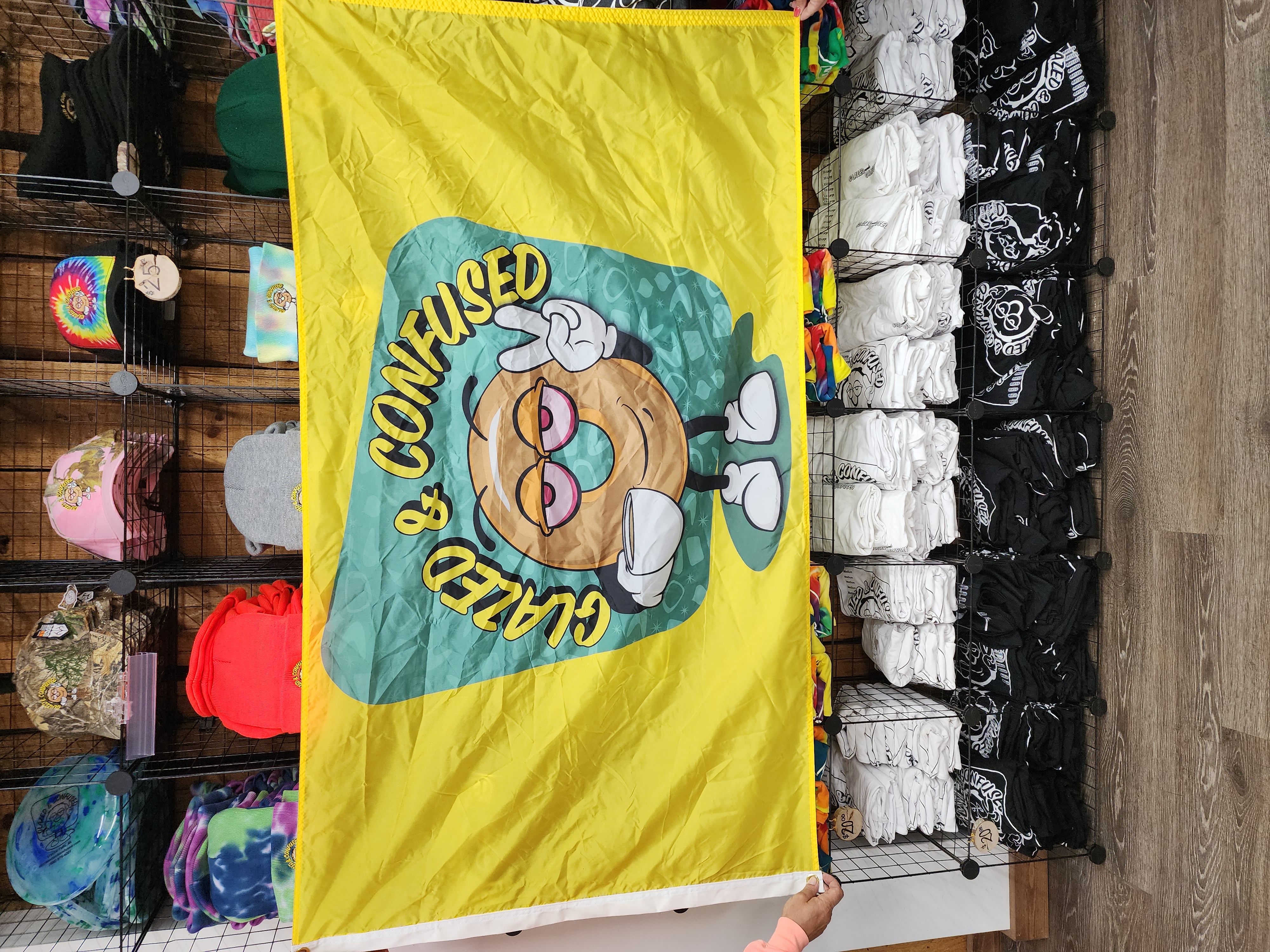 Photograph of product: Glazed Gear - Banner Flag - (3' x 5')