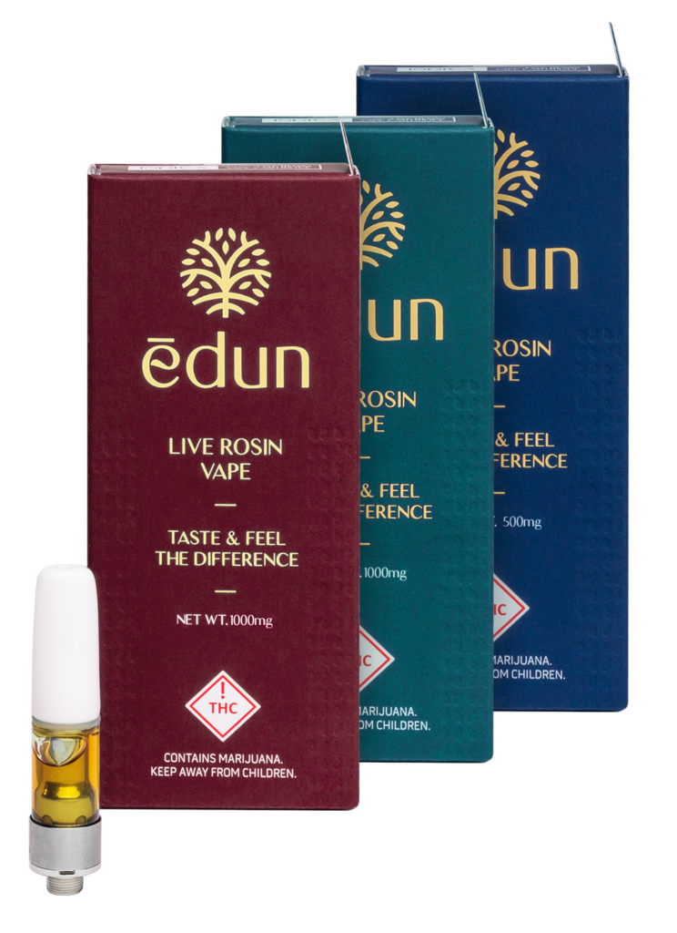 Photograph of product: Edun - Live Rosin Cartridges - Butter Z Face (S)