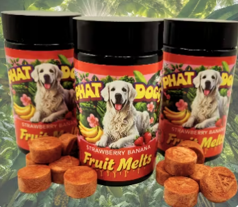 Photograph of product: Strawberry Banana | 100mg 20pk Fruit Melts