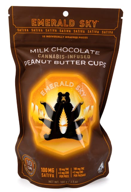 Photograph of product: Milk Chocolate Oui'd Peanut Butter Cups 10pk - 