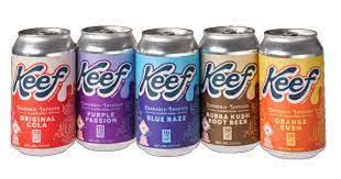 Photograph of product: Keef Cola | Single Serving Soda | 10MG | Purple Passion