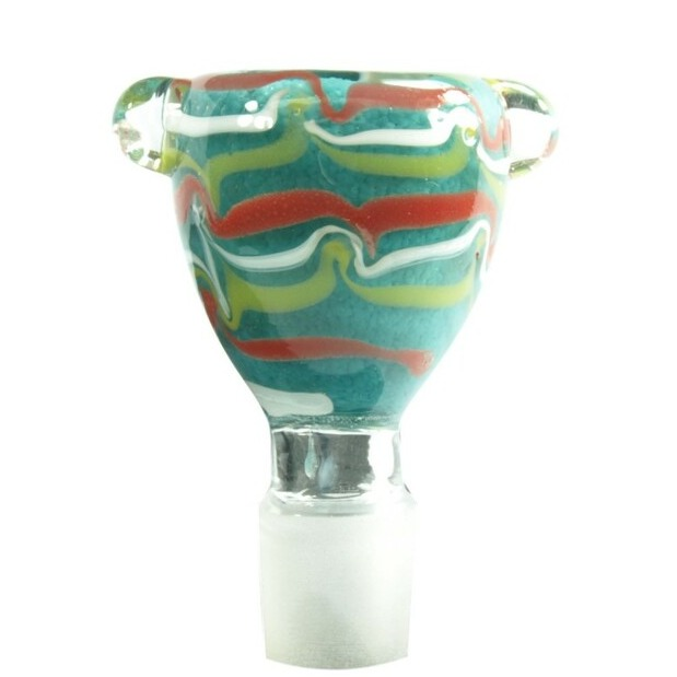 Photograph of product: A- Paint Glass Slide Bowl
