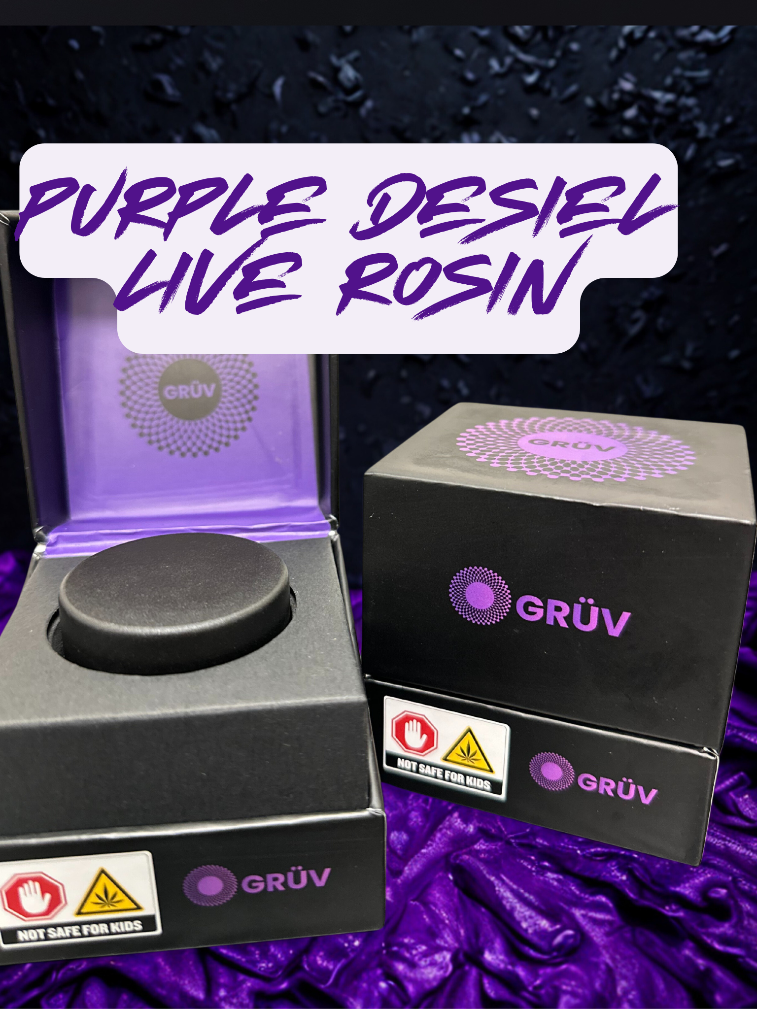 Photograph of product: Purple Diesel ~ Live Rosin