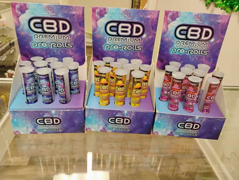 Photograph of Product: BUBBA KUSH CBD PREROLL $8 HEMPLIVING