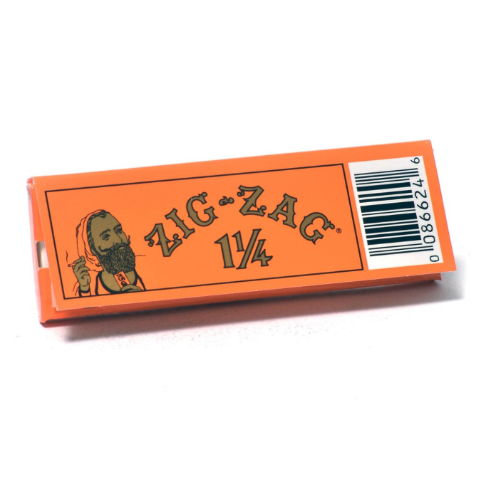 Photograph of product: Acessories | Zig-Zag 1 1/4 Orange Paper Booklet