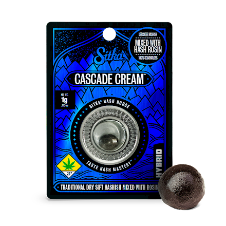 Photograph of product: Classic Cascade Cream au chocolat | 1g