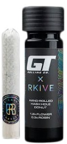 Photograph of Product: GT X RKIVE - Amalfi Coast X Papaya - Hand Rolled Donut