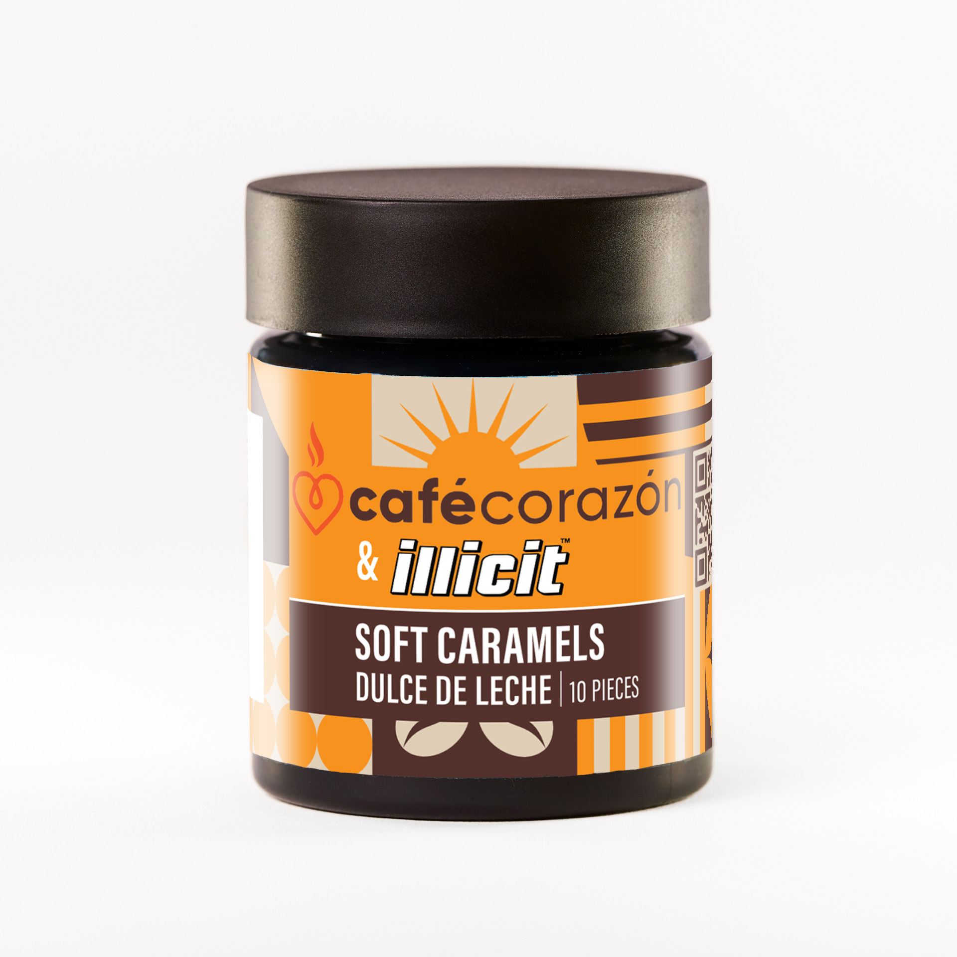 Photograph of product: Caf Corazn Dulce de Leche Soft Caramels 100mg