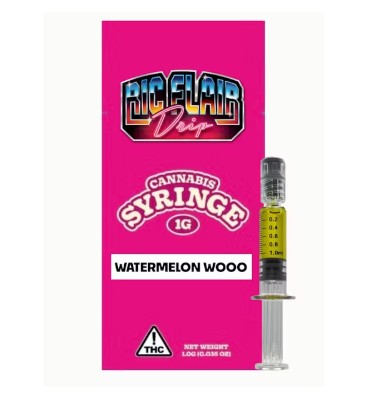 Photograph of product: Ric Flair Drip | 1g | Watermelon Wooo | Syringe