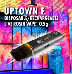 Photograph of product: Riviera Creek | Uptown F | .5g Live Resin Disposable