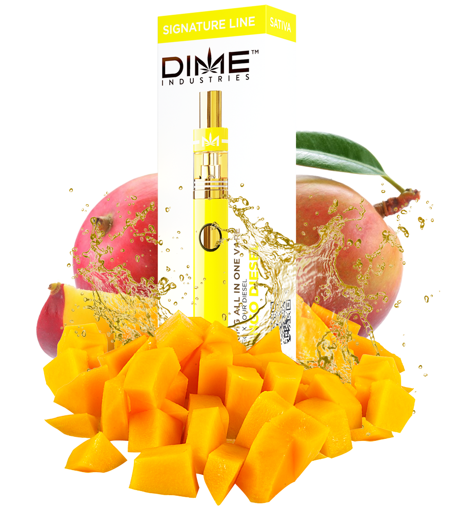 Photograph of product: VAPE DI MANGO DIESEL DISPOSABLE