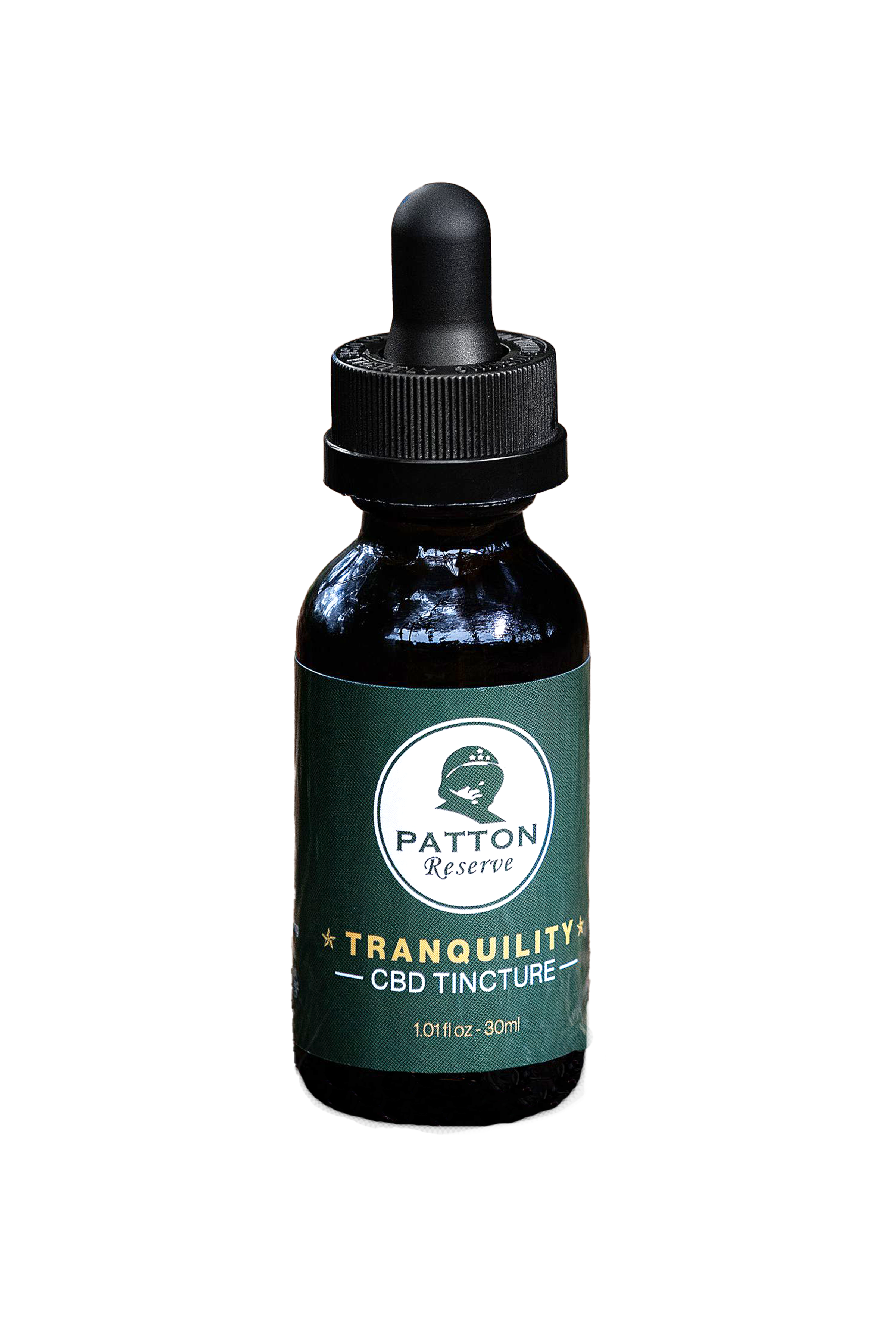 Photograph of product: Tranquility CBD Tincture | Patton's Reserve