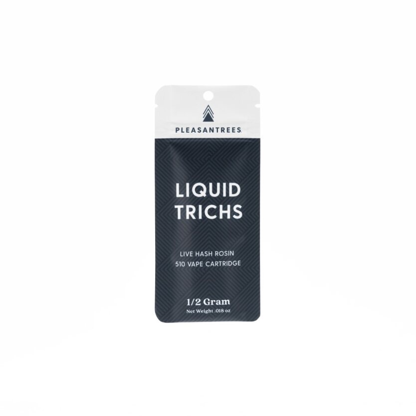 Photograph of product: Pleasantrees | 510 Vapor Cartridge | Live au chocolat Rosin | Coconut Cream Cookies