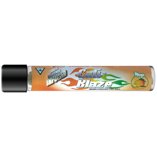 Photograph of product: Cali-Blaze Mango Oui'd Infused Pre-Roll 1.2g
