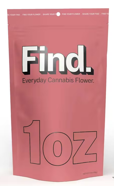 Photograph of product: Find. Indoor Oui'd Whole Flower 28g - GS Mints (Hybrid)