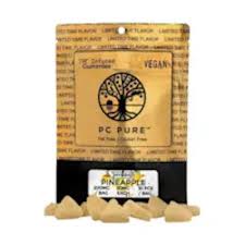 Photograph of product: PC Pure | Pineapple | Gummies | 200mg