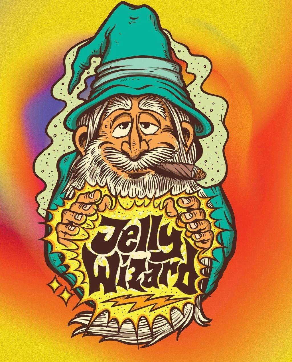Photograph of product: Jelly Wizard - Zerds Luna TH-oui/CBN 100MG:50MG