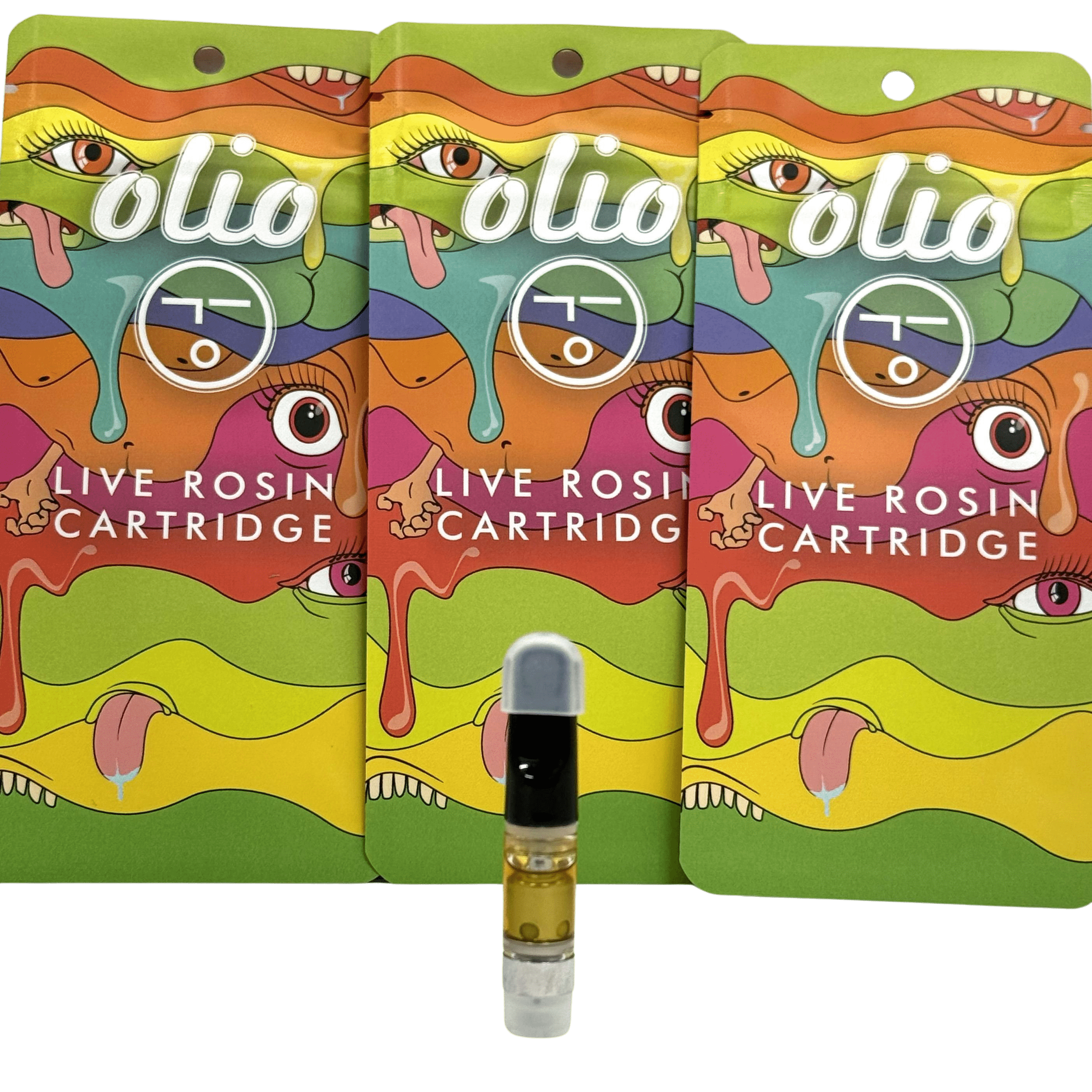 Photograph of product: Olio - Wedding Cake - Live Rosin - Cartridge