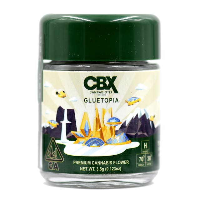 Photograph of product: Gluetopia (I/H) 33.31% - 3.5G *SPECIAL PRICING* - Eighth