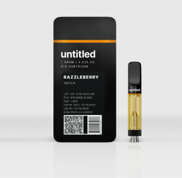 Photograph of product: Razzleberry | 1g Vape Cartridge
