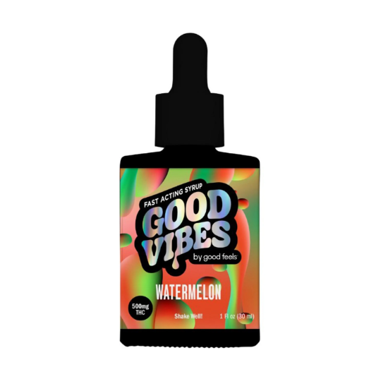 Photograph of product: Good Vibes | Watermelon Syrup | 500MG