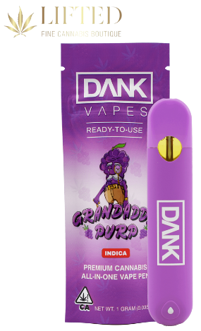 Photograph of product: DANK DISPO-GRANDADDY PURP