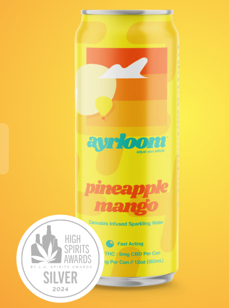 Photograph of product: Ayrloom UP 12oz Single can Pineapple Mango
