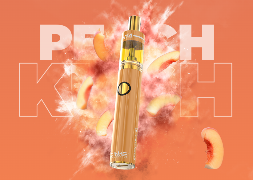 Photograph of product: PEACH KUSH - 1000 MG