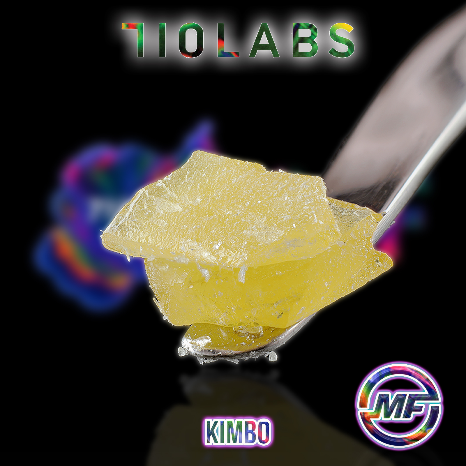 Photograph of product: 710 Labs | Kimbo Kush | Live Rosin | 1g