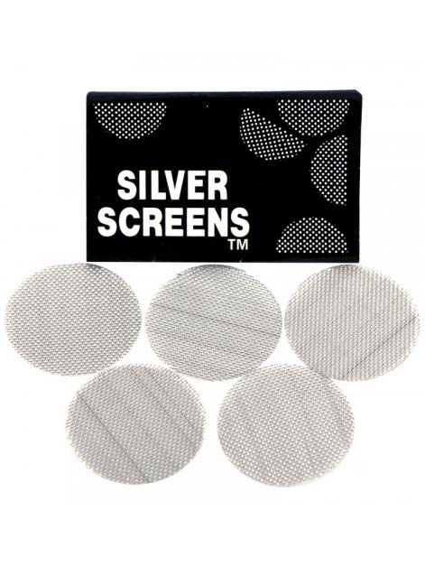 Photograph of product: Silver Pipe Screen 5pk