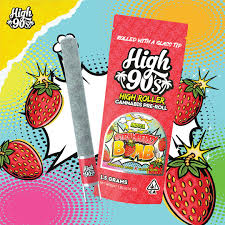 Photograph of product: Strawberry Bomb Pre Roll - 1.5g