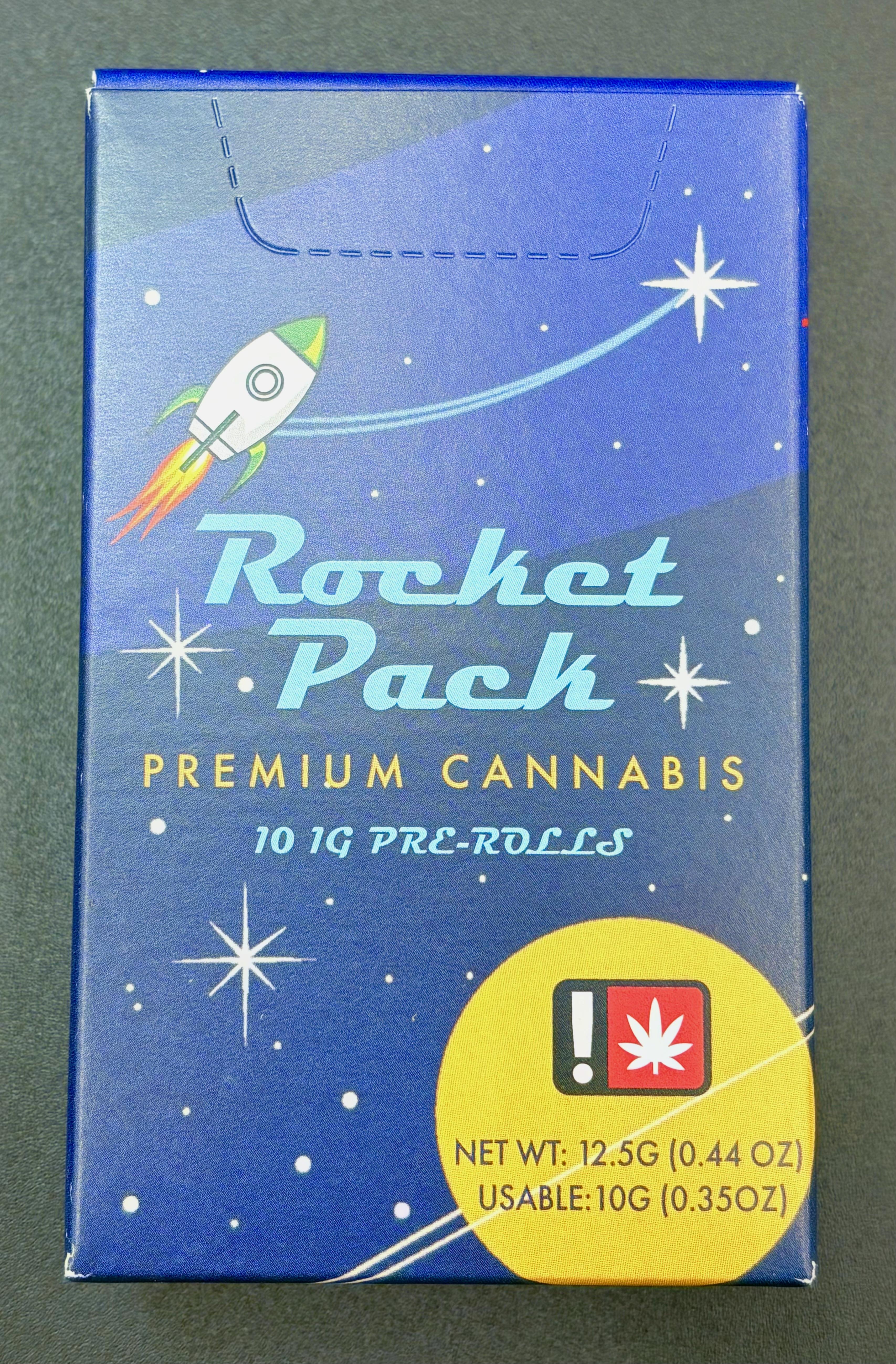 Photograph of product: Rocket Pack // Lung Buster 1g 10pk