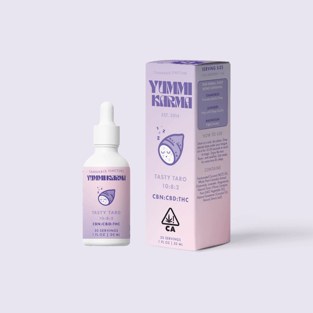 Photograph of product: Tasty Taro 600mg - 