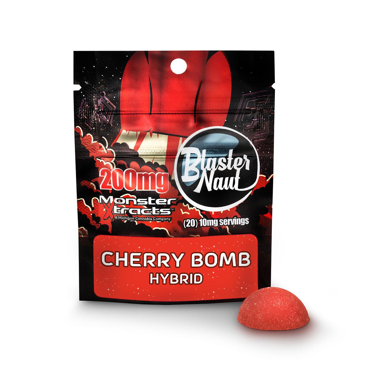 Photograph of product: Monster Xtracts Cherry Bomb Blaster Naut | 200mg