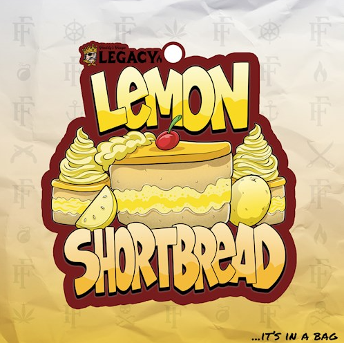 Photograph of product: Freddy's Fuego - Lemon Shortbread - Flagship Flower - 3.5g