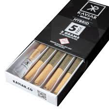 Photograph of product: Kaviar Mini Pre-Rolls HYBRID 3g 5pk